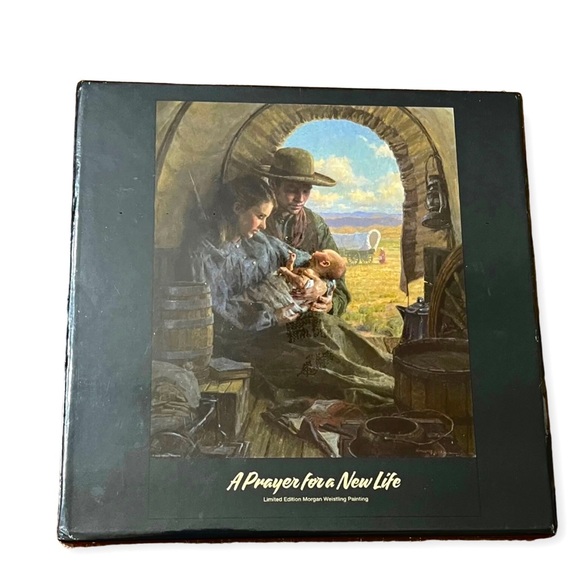A Prayer For A New Life Limited Edition Morgan Weistling Painting Puzzle NIB - Picture 1 of 3